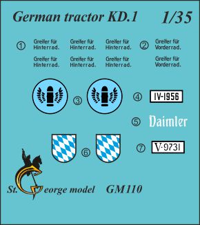 decalcomanies GM110