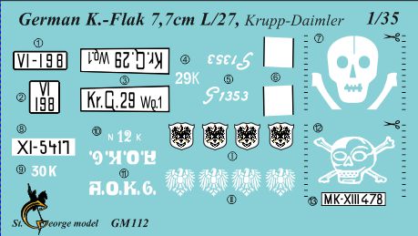 decalcomanies GM112